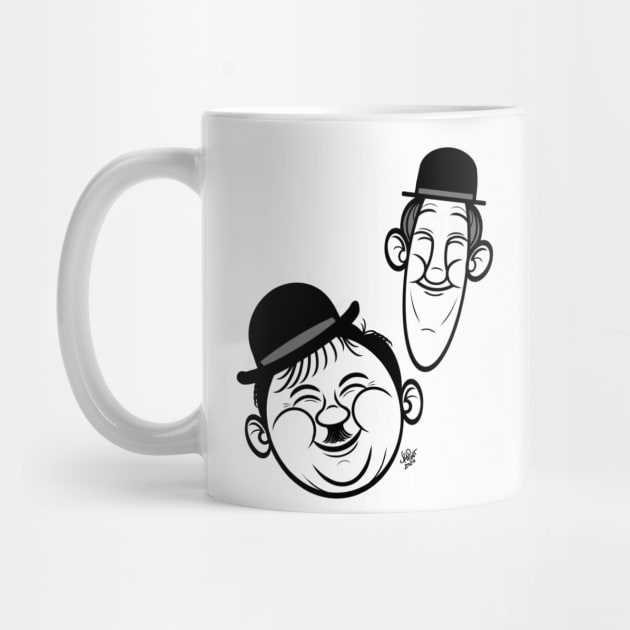 Laurel and Hardy by UzzyWorks